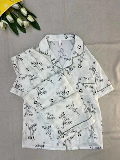 ست بلوز و شلوار نخ کریشه وارداتی