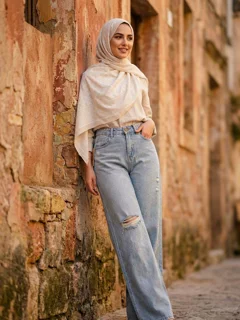 شلوار نگینی